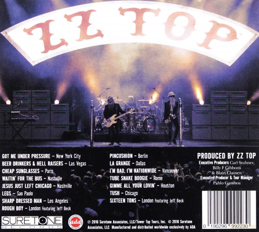 ZZ Top: Live - Greatest Hits From Around The World [CD]