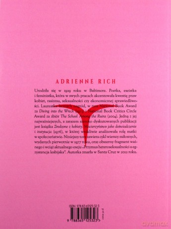 21 wierszy miłosnych - Adrienne Rich [KSIĄŻKA]