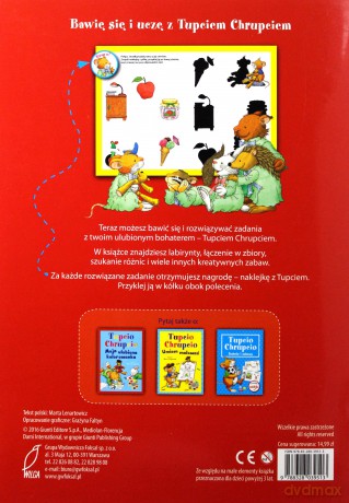 Bawię się i uczę Tupcio Chrupcio [KSIĄŻKA]