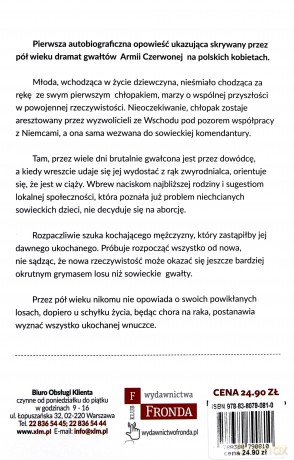 Bóg liczy łzy kobiet. Prawdziwa historia kobiety zgwałconej przez sowieckiego oswobodziciela - Małgorzata Okrafka-Nędza [KSIĄŻKA]