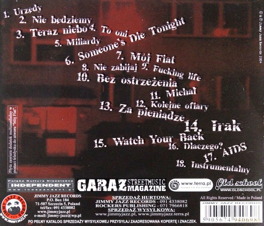 Kastracja: Nie będziemy tacy... [CD]