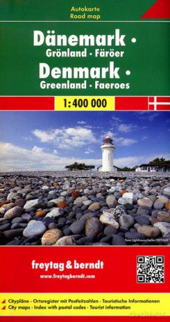 Dania, Grenlandia mapa 1:400 000