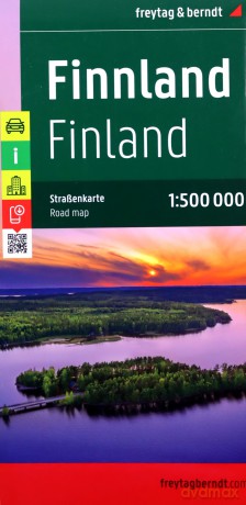 Finlandia mapa 1:500 000