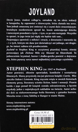 Joyland (pocket) - Stephen King [KSIĄŻKA]