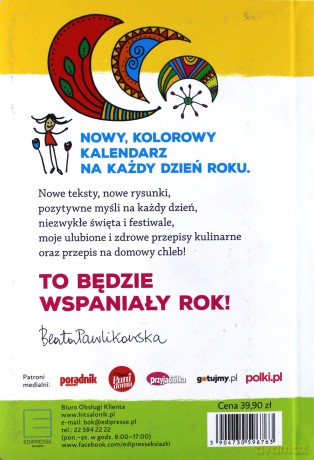 Kalendarz Rok dobrych myśli 2017 [KALENDARZ]