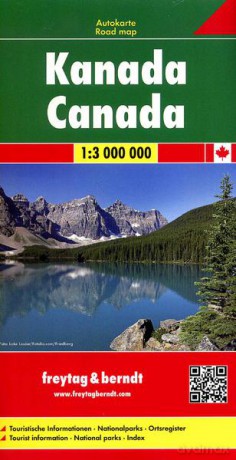 Kanada mapa 1:3 000 000