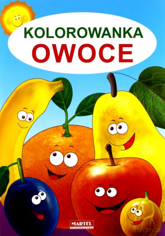Kolorowanka Owoce - Jarosław Żukowski [KSIĄŻKA]