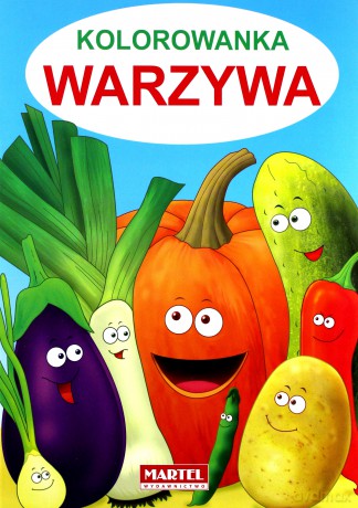 Kolorowanka Warzywa - Jarosław Żukowski [KSIĄŻKA]