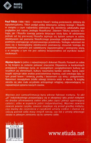 Męstwo bycia - Paul Tillich [KSIĄŻKA]