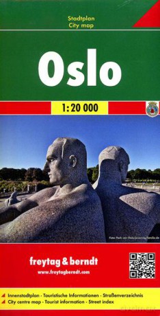 Oslo mapa 1:20 000