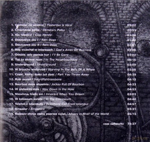 Kazik: Piosenki Toma Waitsa [CD]