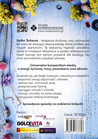 Rosyjski leksykon zdrowia. Ludowe metody przywracania równowagi duszy i ciała - Vadim Tschenze [KSIĄŻKA]