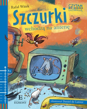 Szczurki wchodzą na antenę. Czytam i główkuję - Rafał Witek [KSIĄŻKA]