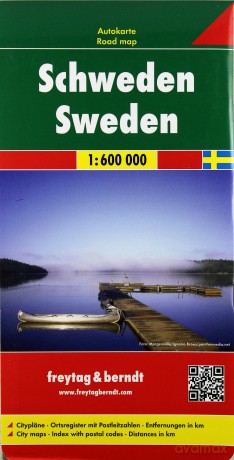 Szwecja mapa 1:600 000