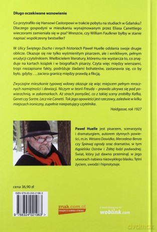 Ulica świętego ducha i inne historie - Paweł Huelle (twarda) [KSIĄŻKA]
