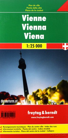 Wiedeń mapa 1:25 000