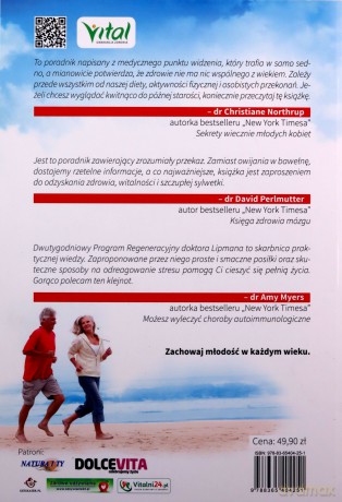 Wiek to nie wyrok. 10 sekretów długowieczności - Frank Lipman [KSIĄŻKA]