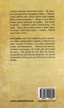 Zapiski syna marnotrawnego - Guy Luisier [KSIĄŻKA]