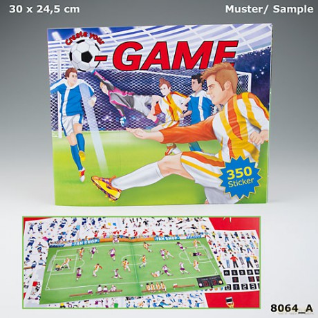 Zestaw z naklejkami Football 8064a
