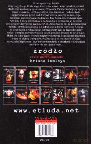 Źródło nekroskop (Tom 3) - Brian Lumley [KSIĄŻKA]