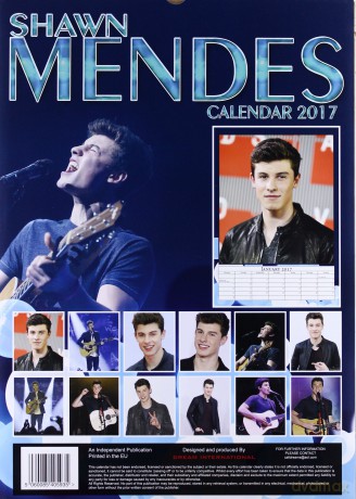 Shawn Mendes: Kalendarz 2017 [KALENDARZ]