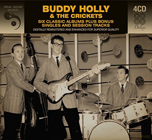 Buddy Holly & The Crickets: 6 Classic Albums Plus Bonus Singles & Session Tracks [4CD]