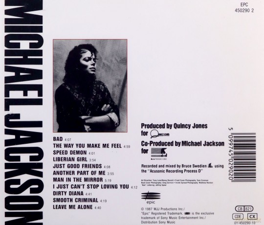 Michael Jackson: Bad [CD]