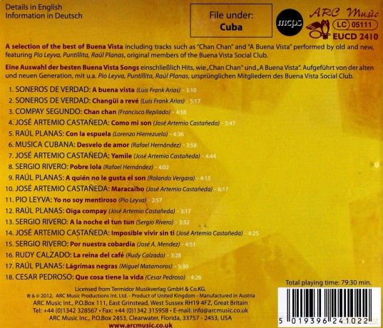 Best Of Buena Vista [CD]