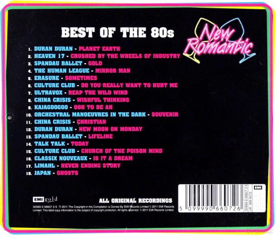 Best Of The 80s New Romantics [CD]