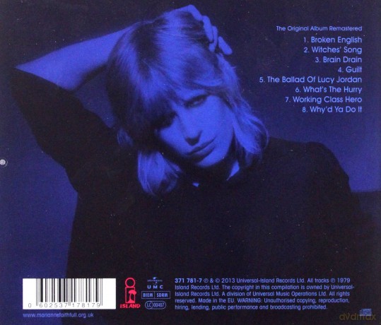 Marianne Faithfull: Broken English [CD]