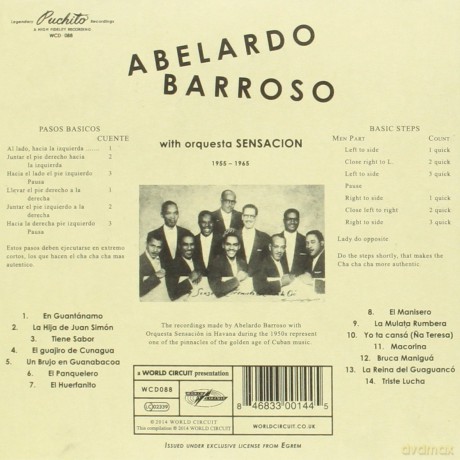 Abelardo Barroso: Cha Cha Cha [CD]