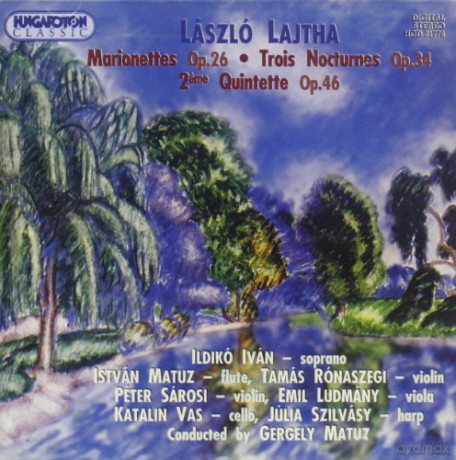 Laszlo Lajtha: Chamber Music With Harp [CD]