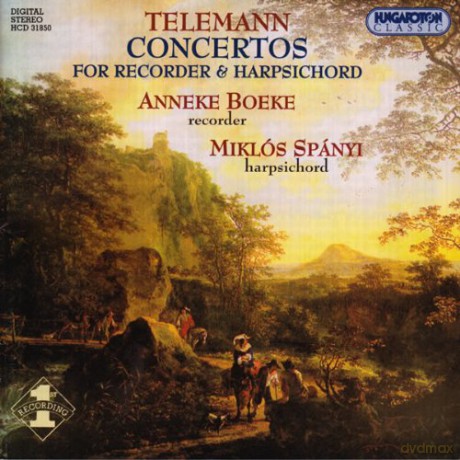 G F Telemann: Concertos For Recorder [CD]
