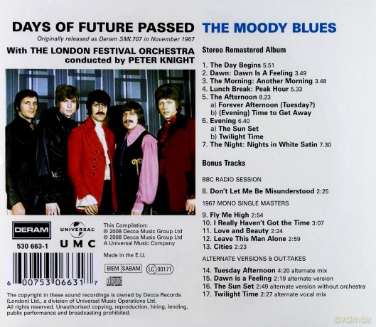 Moody Blues: Days Of Future Passed [CD]