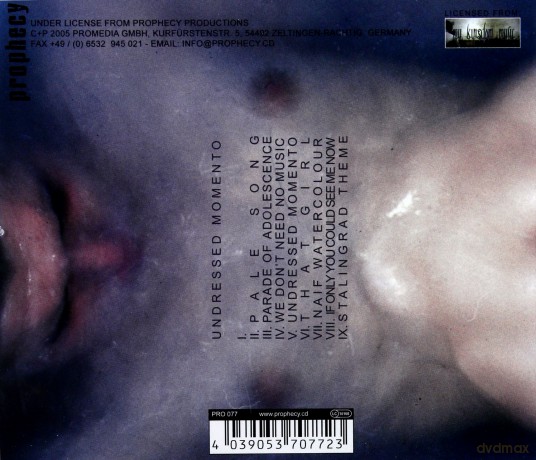 Klimt 1918: Undressed Momento [CD]