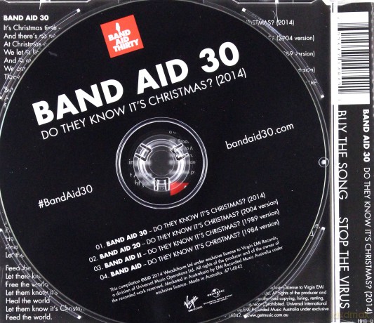 Band Aid 30: Do They Know It's Christmas [CD]