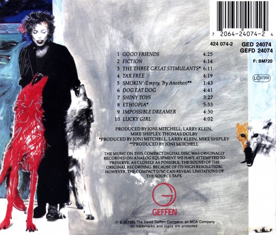 Joni Mitchell: Dog Eat Dog [CD]
