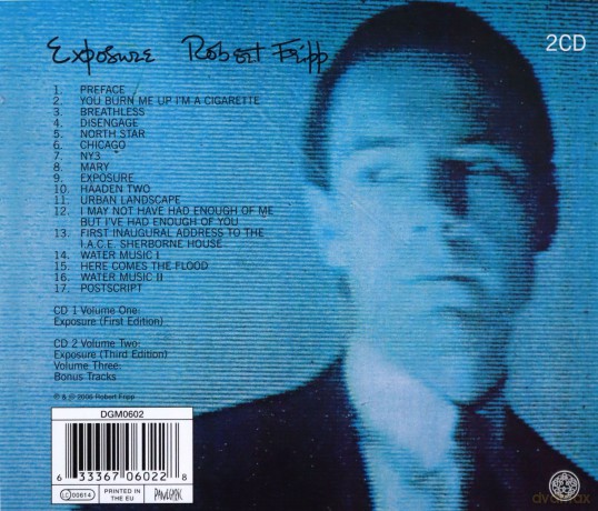Robert Fripp: Exposure [CD]