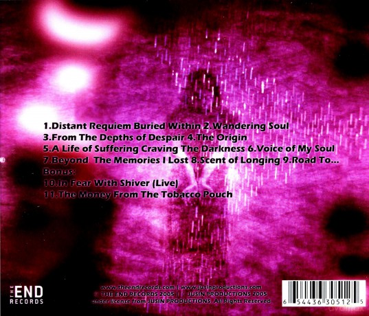 Oathean: Fading Away Into The Grave Of Nothingness [CD]