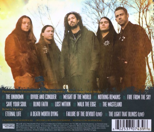 Shadows Fall: Fire From The Sky [CD]