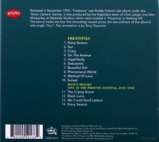 Aztec Camera: Frestonia (Deluxe) [CD]