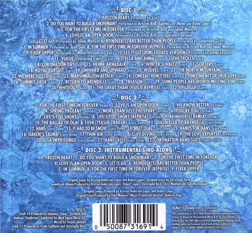 Frozen Special Gift Pack [3CD]
