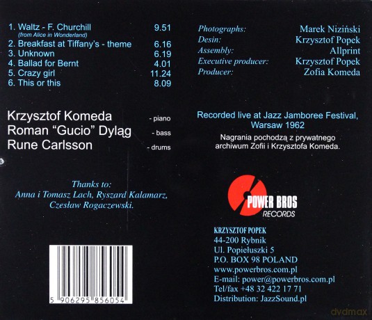 Krzysztof Komeda: Ballads [CD]