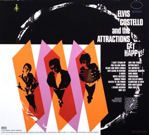Elvis Costello & The Attractions: Get Happy [CD]