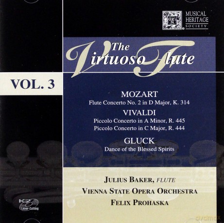 Julius Baker: Gluck Dance Of The Blessed Spirit Mozart Flute Concerto N 2 [CD]
