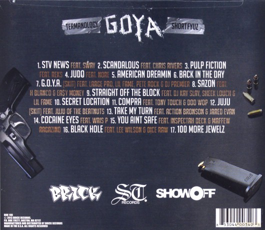 Termanology: Goya [CD]