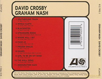 Graham Nash & David Crosby: Graham Nash & David Crosby [CD]