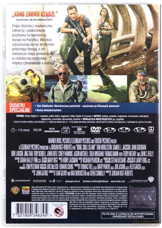 Kong: Wyspa Czaszki [DVD]