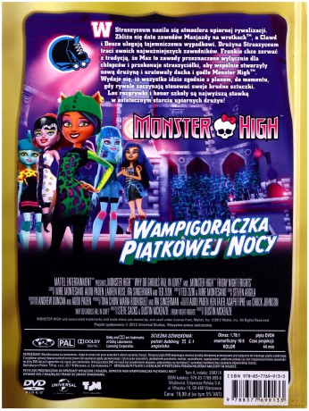 Monster High (Straszna kolekcja) 04: Wampigorączka Piątkowej nocy (booklet) [DVD]