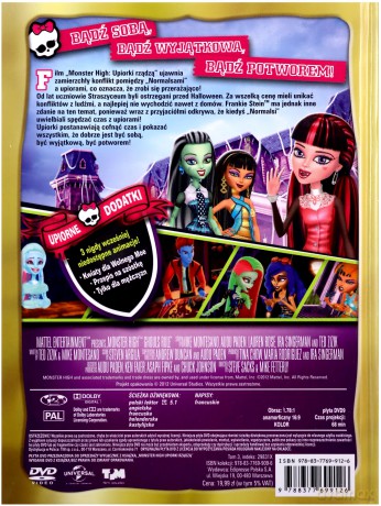 Monster High (Straszna kolekcja) 03: Upiorki rządzą (booklet) [DVD]